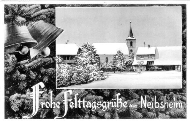 Das war die Ansichtskarte der Einladung