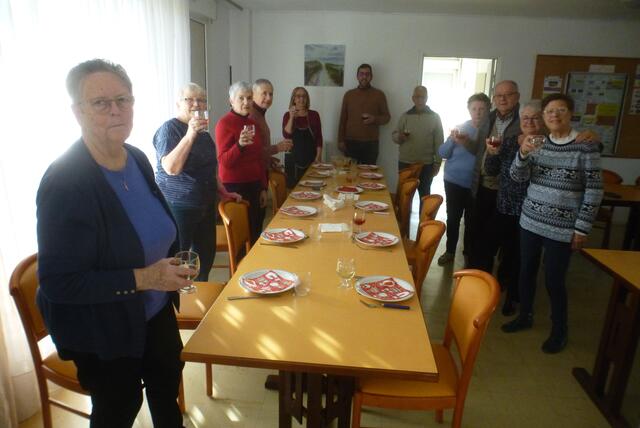 GErald Duflot kam auf einen Aperitif vorbei