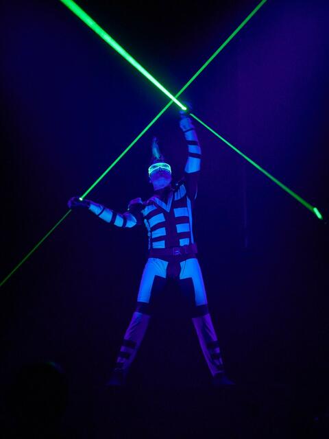 Laserman | Foto: Axel Heiter/KS Eventproduktionen GmbH