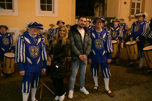 v. l. Andreas Lindenberger (2. Vorsitzender), Lilly Hazizi, Aurel Hazizi, Gerhard Schwarz (1. Vorsitzender)