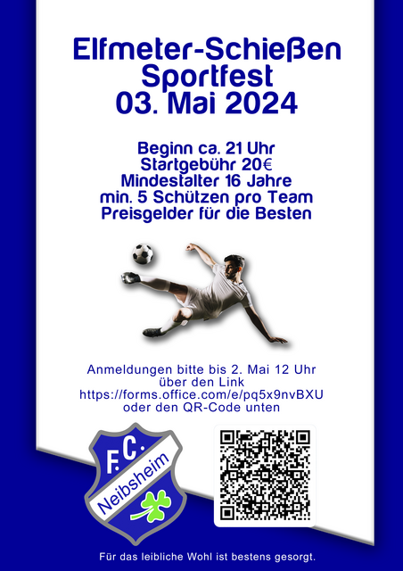 Freitags beim Sportfest: Elfmeterturnier | Foto: FC Neibsheim