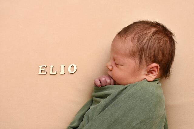 Elio Kiefer aus Heidelsheim kam am 22.04.2024 in der Fürst-Stirum Klinik Bruchsal zur Welt und wog bei einer Größe von 54 Zentimetern 4100 Gramm. | Foto: babysmile24.de