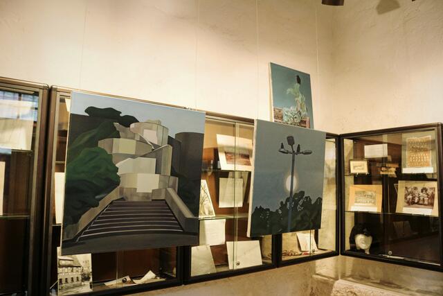 Die Kunst von Lea Sprenger zog in den ehemaligen Hexenturm. | Foto: kuna