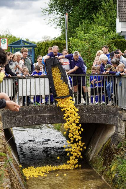 Start zum Entenrennen | Foto: Marvin Westermann