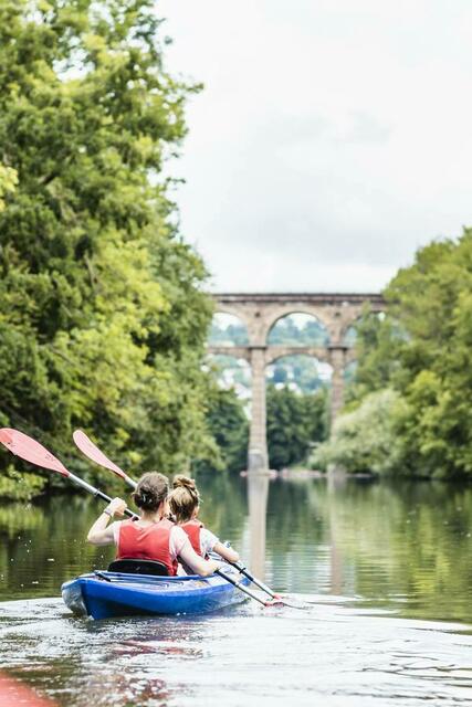 Kanufahren auf der Enz | Foto: Tourismus Marketing GmbH Baden-Württemberg/ Stefan Kuhn