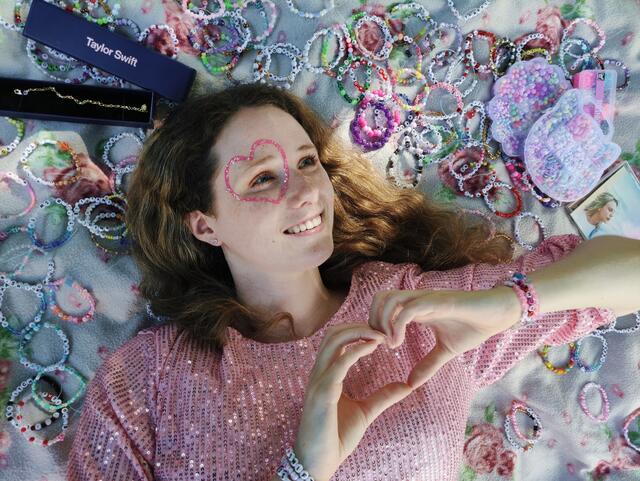 "Ich bin Fan von Taylor seit ihrer Red Era in 2012. Damals als sie ihre Lover Tour angekündigt hat, war ich so froh, dass ich Tickets bekommen habe. Aber leider wurde die Show ja wegen Corona abgesagt, deshalb habe ich Taylor noch nie live gesehen", schreibt Marie Florentine Wedel. | Foto: privat
