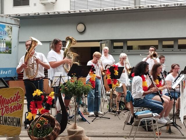 Die Kapelle beim Stück "Rosamunde". | Foto: B. Pfeiffer