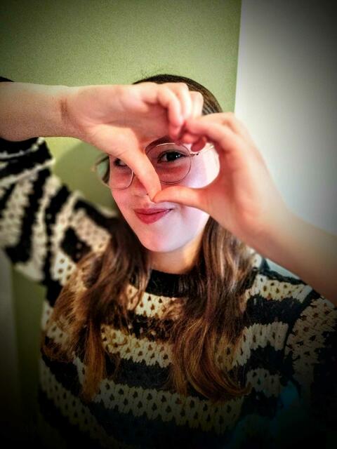 "Ich habe das Herz vor dem Auge, weil Taylor Swift bei ihrem Song „ Fearless" dasselbe macht. Dieses Herz möchte ich sehr gerne von Taylor Swift live sehen", schreibt Kay Hofmann. | Foto: privat