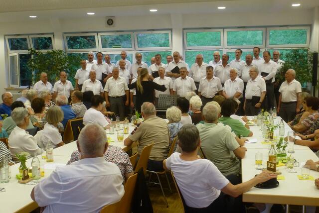 Sängergruß vom MGV | Foto: Rüdiger Leins