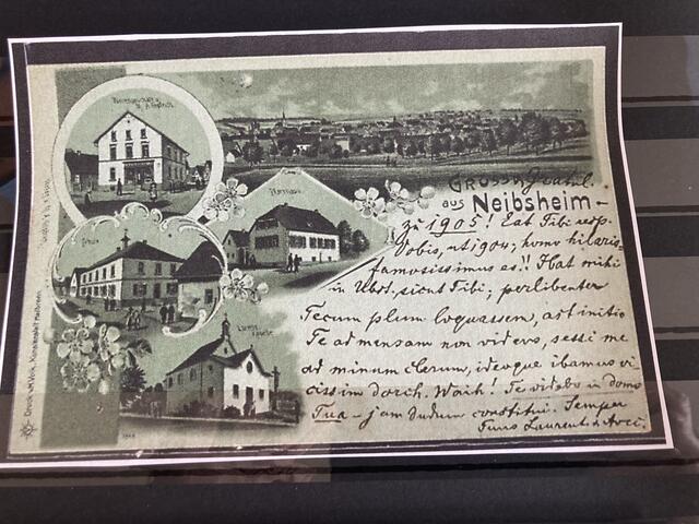 Auf Latein ist diese Karte verfasst.  | Foto: ger