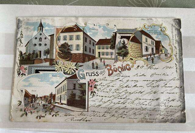 "Gruss aus Büchig" von 1901 | Foto: ger
