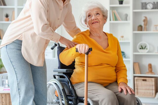 Pflege zu Hause. | Foto: depositphotos.com