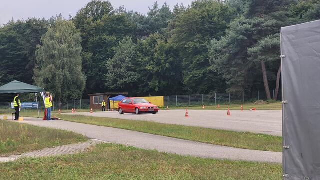Gerald Wörthwein mit seinem BMW