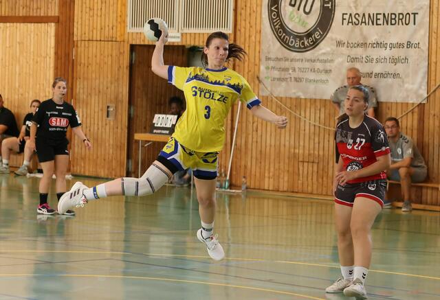 Jasmin Walter bei einem ihrer vielen Treffer