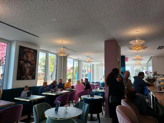 Blick in das neue Restaurant Joyce | Foto: kuna