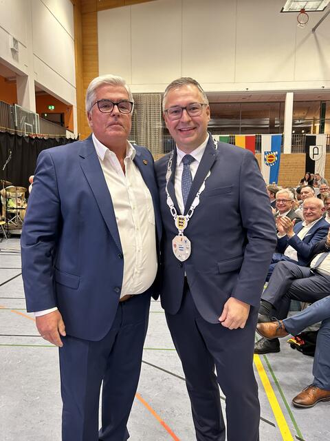 Nico Morast mit Markus Rupp | Foto: Reinold