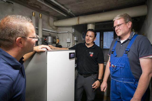 Beratung zur Wärmepumpe. | Foto: Bundesverband Wärmepumpe (BWP) e.V.