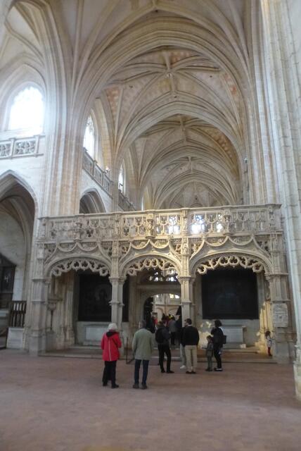 Der Lettner im Kloster Brou