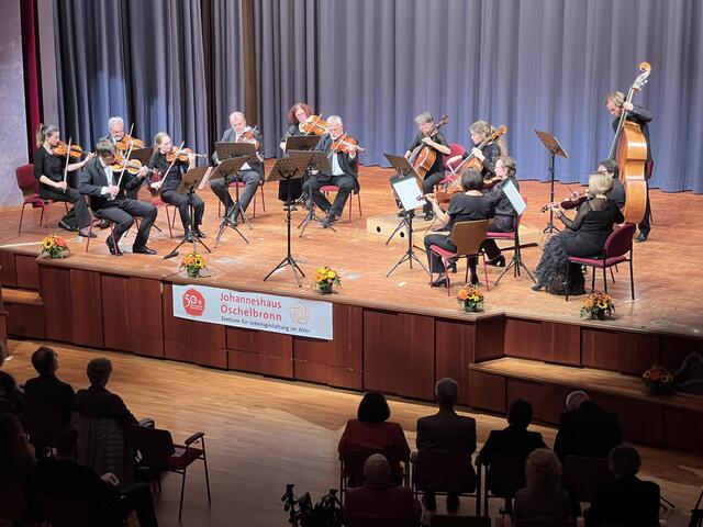 Zum 50-jährigen Jubiläum gastierte das Südwestdeutsche Kammerorchester Pforzheim im Johanneshaus. | Foto: Johanneshaus Öschelbronn