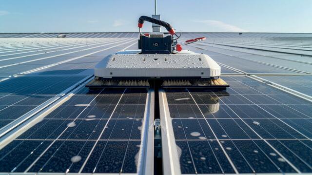 Auch wichtig: Regelmäßige Kontrolle und Reinigung von PV-Anlagen. | Foto: jahidshah/stock.adobe.com/akz-o