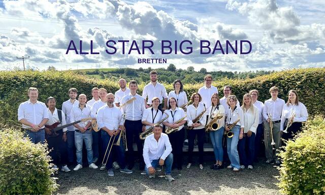 Auf Einladung des Jazz Club Bretten spielt die All Star Big Band im Tanzhaus Bretten. | Foto: Pfaus