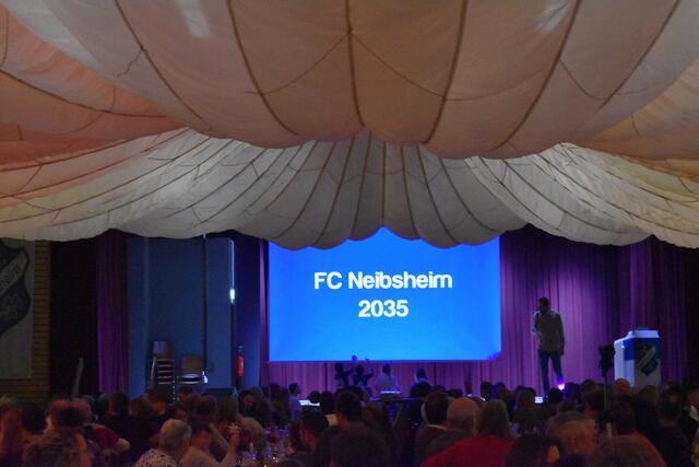 Marvin Westermann blickte auf das 100jährige Vereinsjubiläum voraus | Foto: FC Neibsheim
