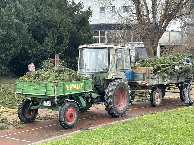 Der Fendt-Geräteträger (Bj. 1977) von Peter Gerweck  konnte einmal mehr zeigen was er drauf hat.