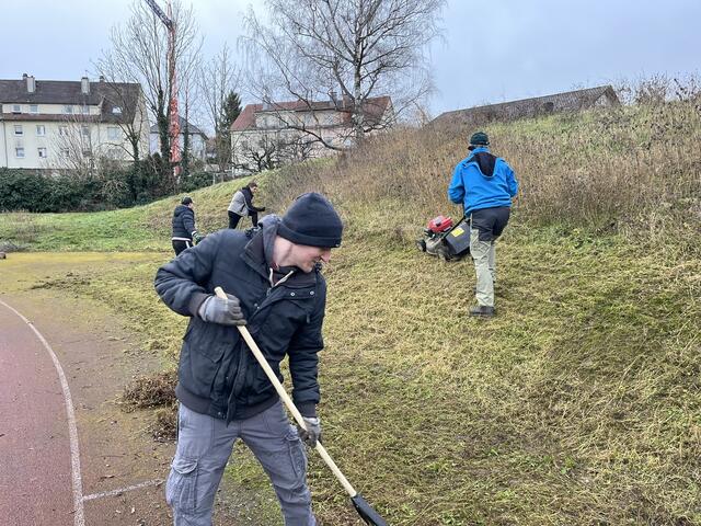 Die Tischtennisabteilung steht nicht nur an der Platte ihren Mann