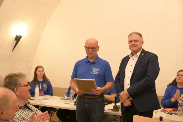 Ernennung Martin Wolff zum Ehrenmitglied | Foto: Lolita Groß