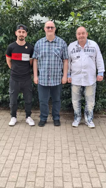 Von links nach rechts 
Michael Bickel, Dominik Heinz, Michael Holz  | Foto: S.Cantatori
