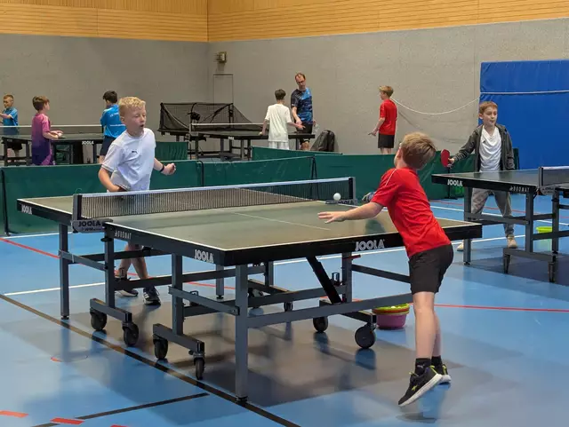 Im Einzelturnier ist jeder Punkt ist hart umkämpft.