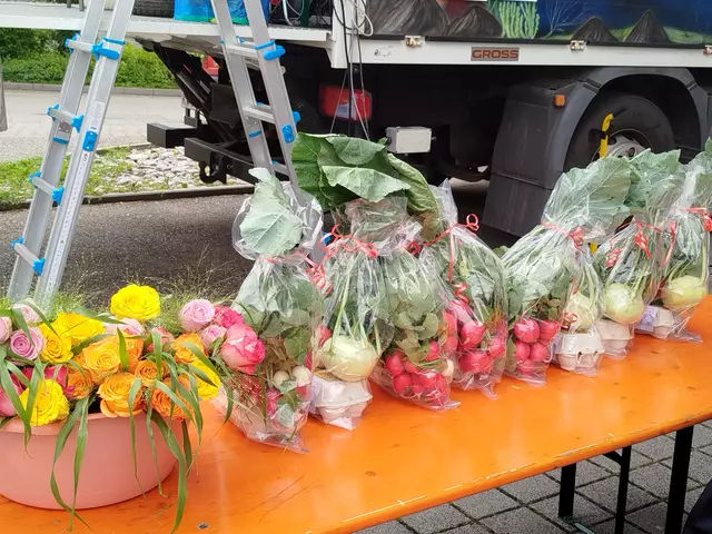 Rosen zum Jubiläum aus Annas Blumenlädle in Diedelsheim 
Sachpreise aus dem Hofladen der Familie Wörner in Diedelsheim 