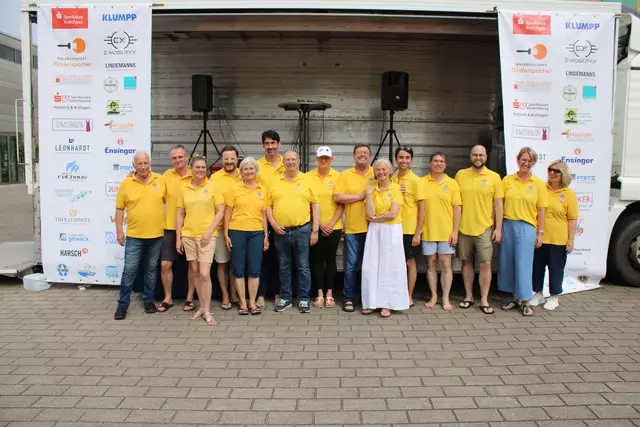 Die Lions-Bretten-schwimmt-Crew 2025 kann stolz sein auf ein gelungenes Sportevent. | Foto: Robert Hartmann