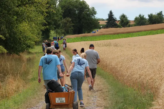 Gut gestärkt kann dann auch der Rest der Strecke zurückgelegt werden... | Foto: F. Huber