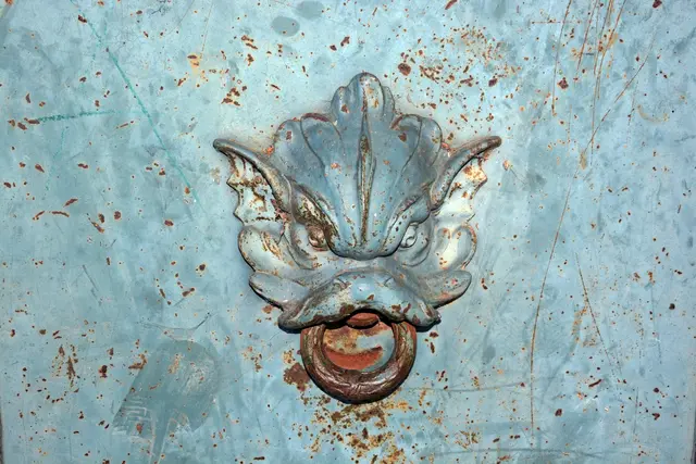 Fabelwesen zum Anklopfen | Foto: Manfred Lotsch 