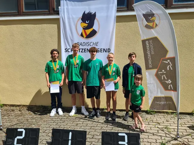 Bild Teilnehmer an der LM:

v.l.n.r: Miguel Huber, Moritz Don, Carlo Schneider, Emma  
              Hauser, Till Schneider und Fan Mara Jänsch
              Nicht auf dem Bild Eva- Maria Schmitt
 | Foto: .