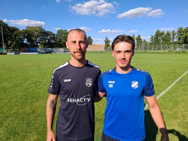 Philipp Egle (links) traf doppelt, Noah Rupp erzielte das 3:1 für den FCN | Foto: Claudia Hauk