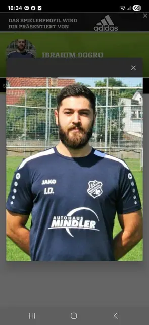 Neuzugang Ibrahim Dogru erzielte das 1:1 | Foto: FC Neibsheim