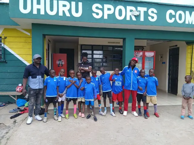 Das Jugendteam von "Salem Sportiff" in den neuen Trikots | Foto: FC Neibsheim