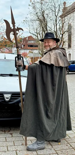 Gestandener Nachtwächter H.-G. Schemmick