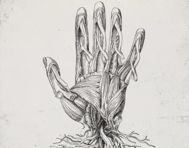 Radierung auf Bütten (Ausschnitt), 29 × 20,5 cm, 2024 | Foto: Roland Baege