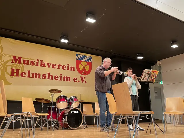 Auftritt unseres musikalischen Nachwuchs | Foto: F. Huber
