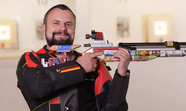 Christian Butz, der „Man of the Match“, sicherte an diesem Ligatag beide Einzelpunkte für sein Team. | Foto: kks