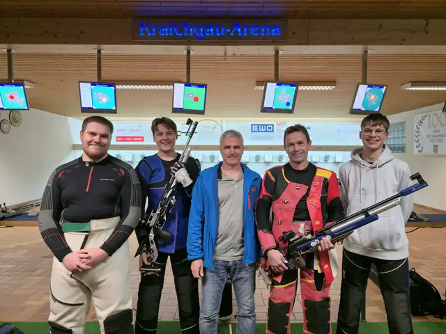 Strahlende Gesichter nach spannendem Stechen – das Siegerteam | Foto: kks