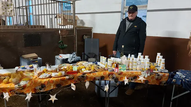 Stand von Imker Göhringer | Foto: Verein