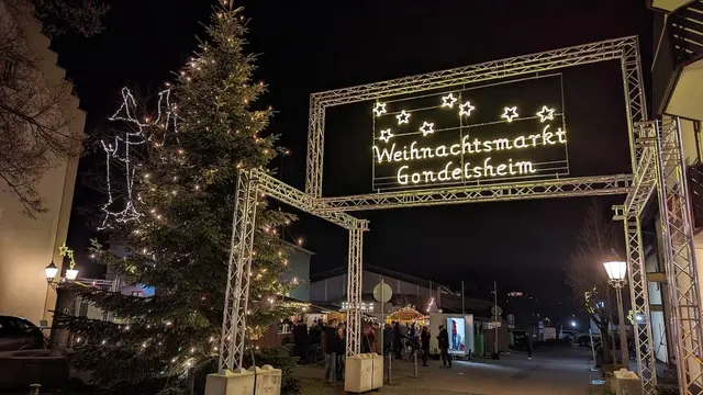 Der Weihnachtsmarkt in Gondelsheim findet auch dieses Jahr wieder auf dem Rathausplatz der Gemeinde statt. | Foto: AGG Gondelsheim