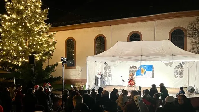 Der Weihnachtsmarkt in Rinklingen findet dieses Jahr zum vierten Mal statt. | Foto: Timo Hagino