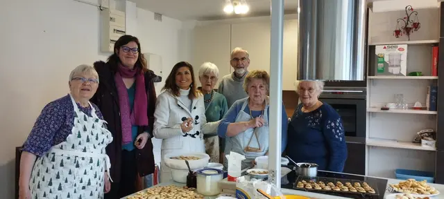Heidi Leins, Ophélie Boucey, BM Gelot, Mme Galoup, Rüdiger Leins, Eliane Magot, Nicole Dufaut | Foto: Yvonne Keller